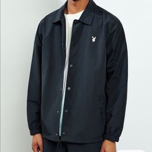 Playboy By PacSun Logo Coach Jacket